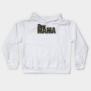 Camo Boy Mama Kids Hoodie